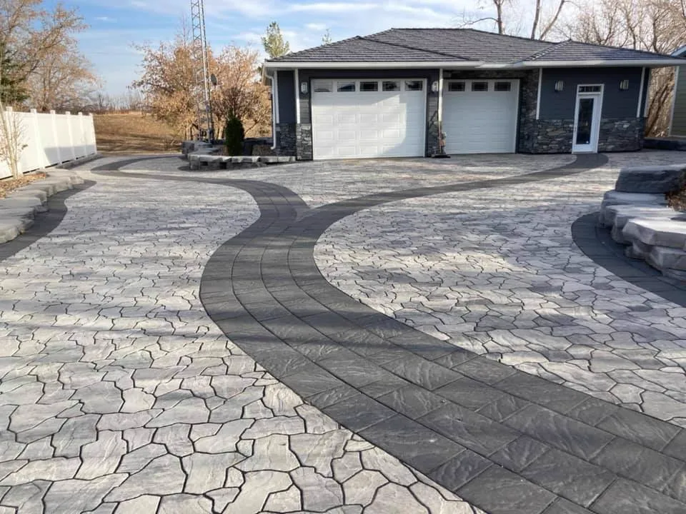 Paver Hardscapes by Brick Lawn Landscaping, Edmonton